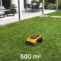 STIGA A500, robot tondeuse autonome, surfaces jusqu’à 500m², technologie GPS, pentes jusqu’à 45% (24°) – Image 4