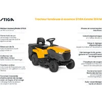 STIGA Estate 384 M Tracteur tondeuse thermique – Image 6