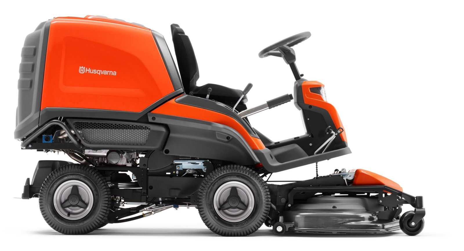 Tondeuse autoportée Husqvarna Rider RC320Ts 4X4 (avec plateau de coupe ) – Image 4