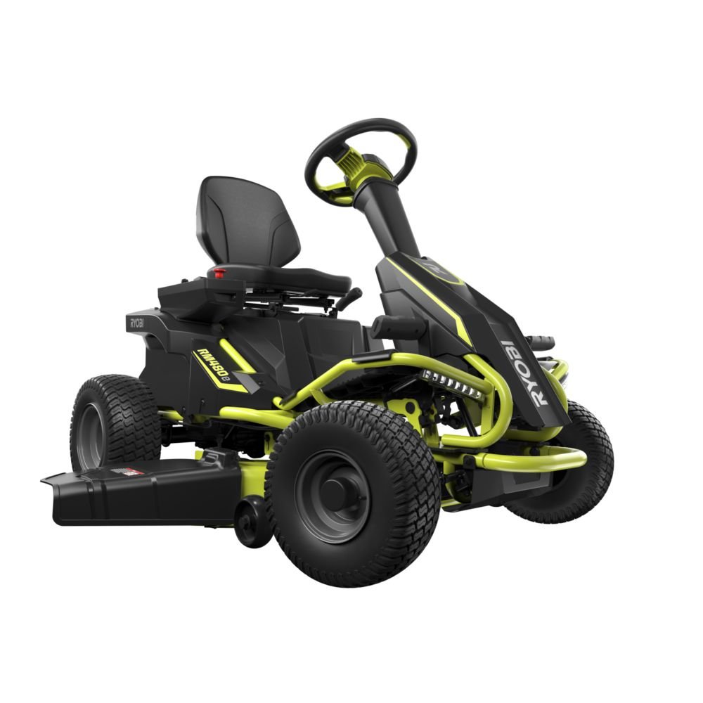 Tondeuse autoportée rider électrique RYOBI RM480E 48V L.96 cm – Avec batterie et chargeur – Image 2