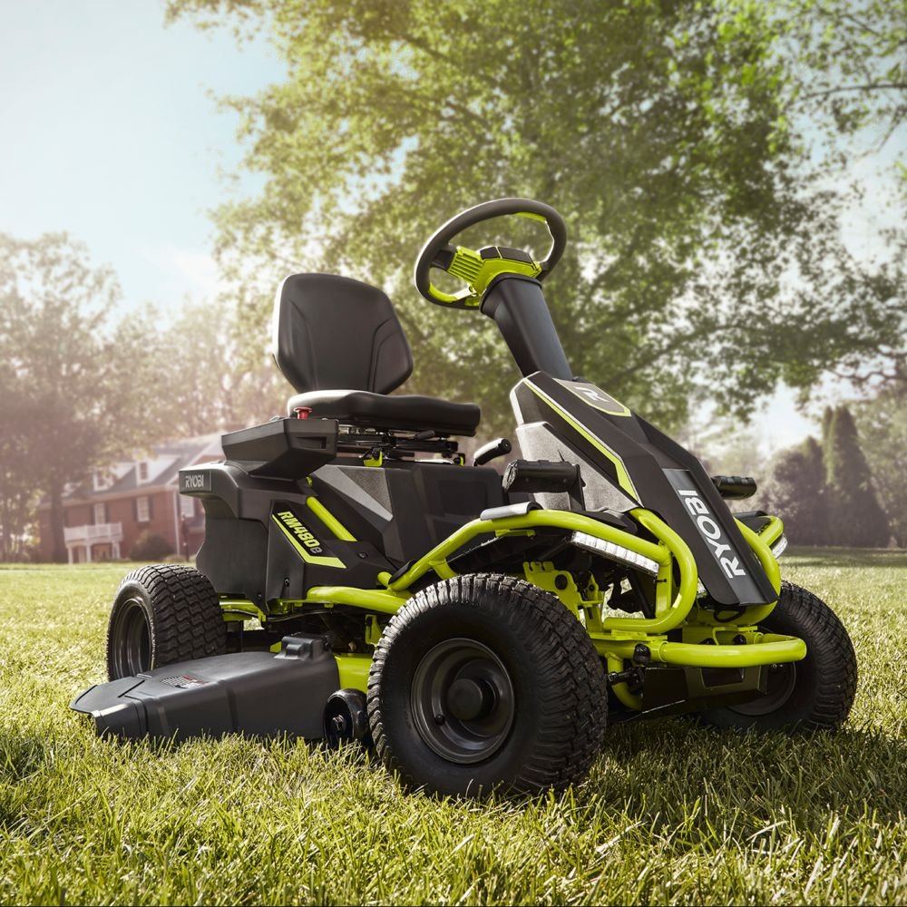 Tondeuse autoportée rider électrique RYOBI RM480E 48V L.96 cm – Avec batterie et chargeur – Image 3