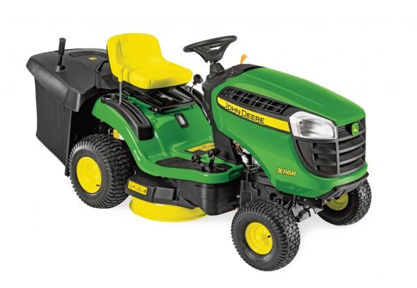 Tondeuse autoportée John Deere X116R-ramassage arrière 92cm(36) – Image 2