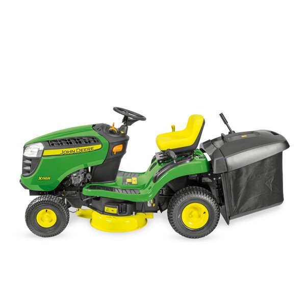 Tondeuse autoportée John Deere X116R-ramassage arrière 92cm(36) – Image 3