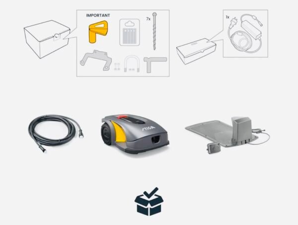 robot de tonte autonome a 3000