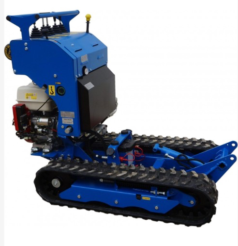 hbm professional 320 kg mini dumper sur chenilles 196 cc 6.5 hp